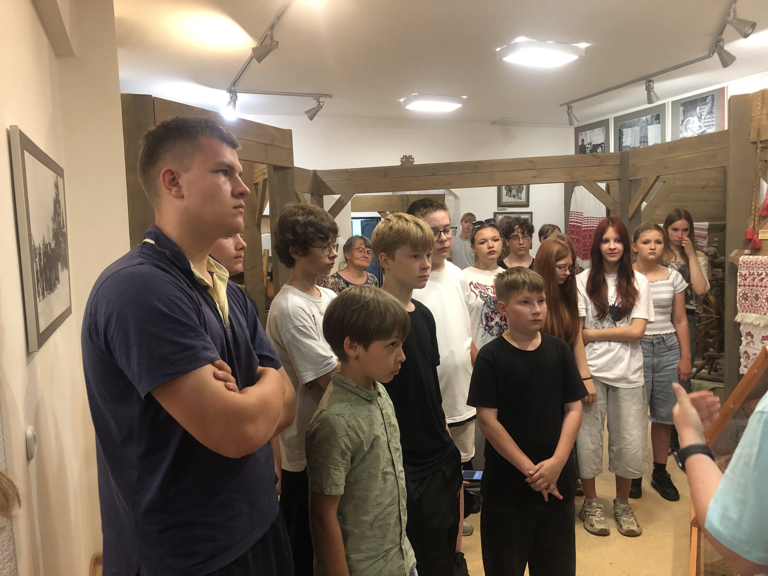 Ребята из Горок приезжали в музей